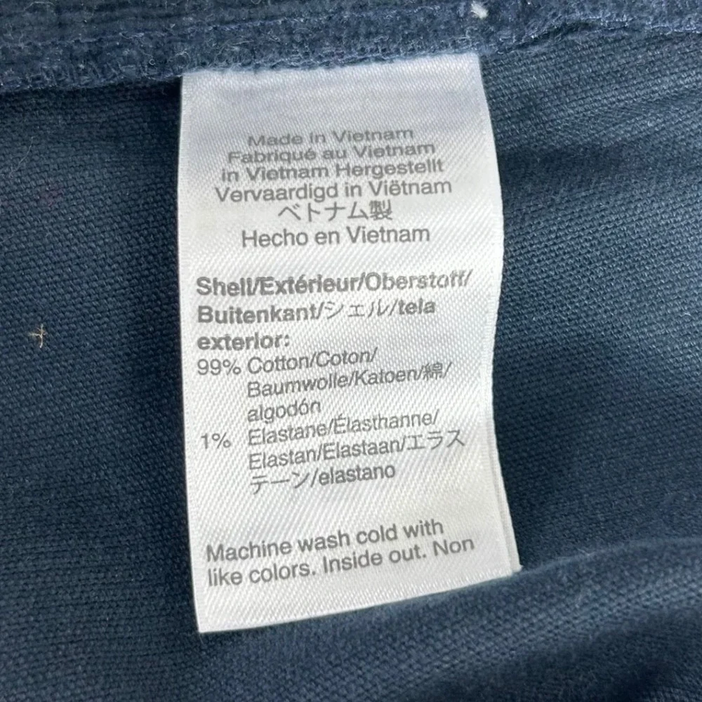 J.Crew 770‎ Straight Fit Blue Corduroy Pants Mens W38 L32 Jeans Casual $168